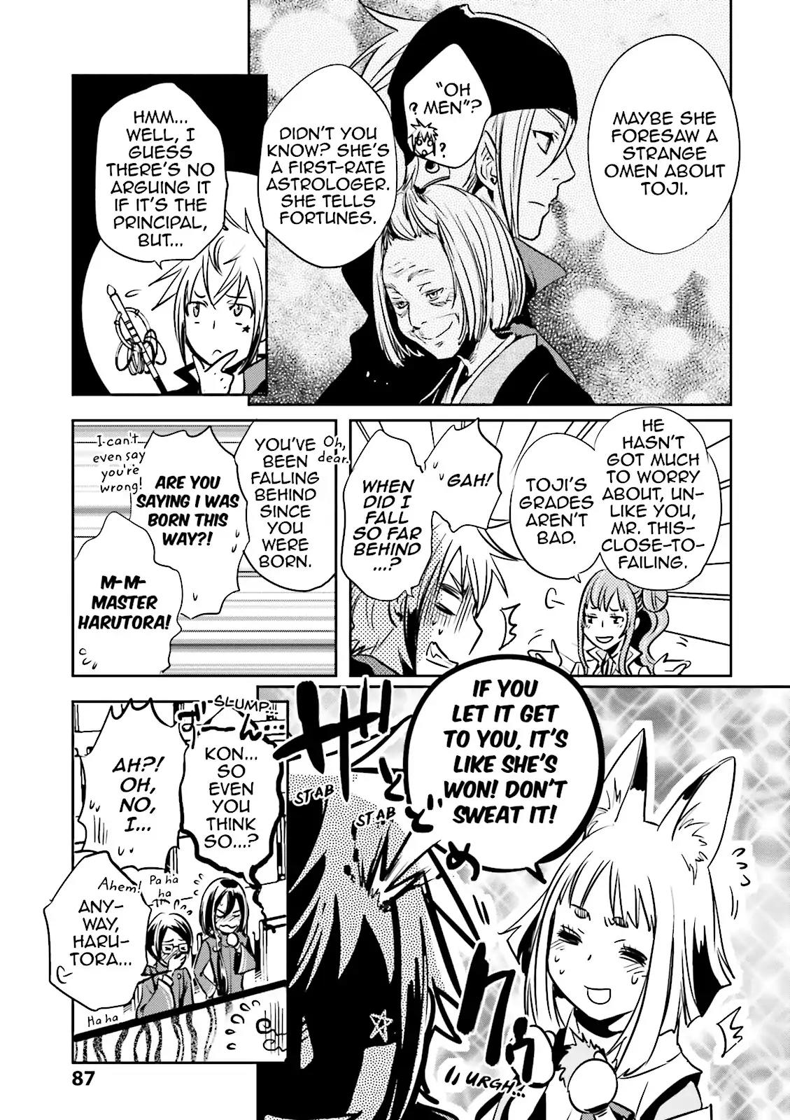 Tokyo Ravens Chapter 18 page 9 - Chapter 18: Last Night