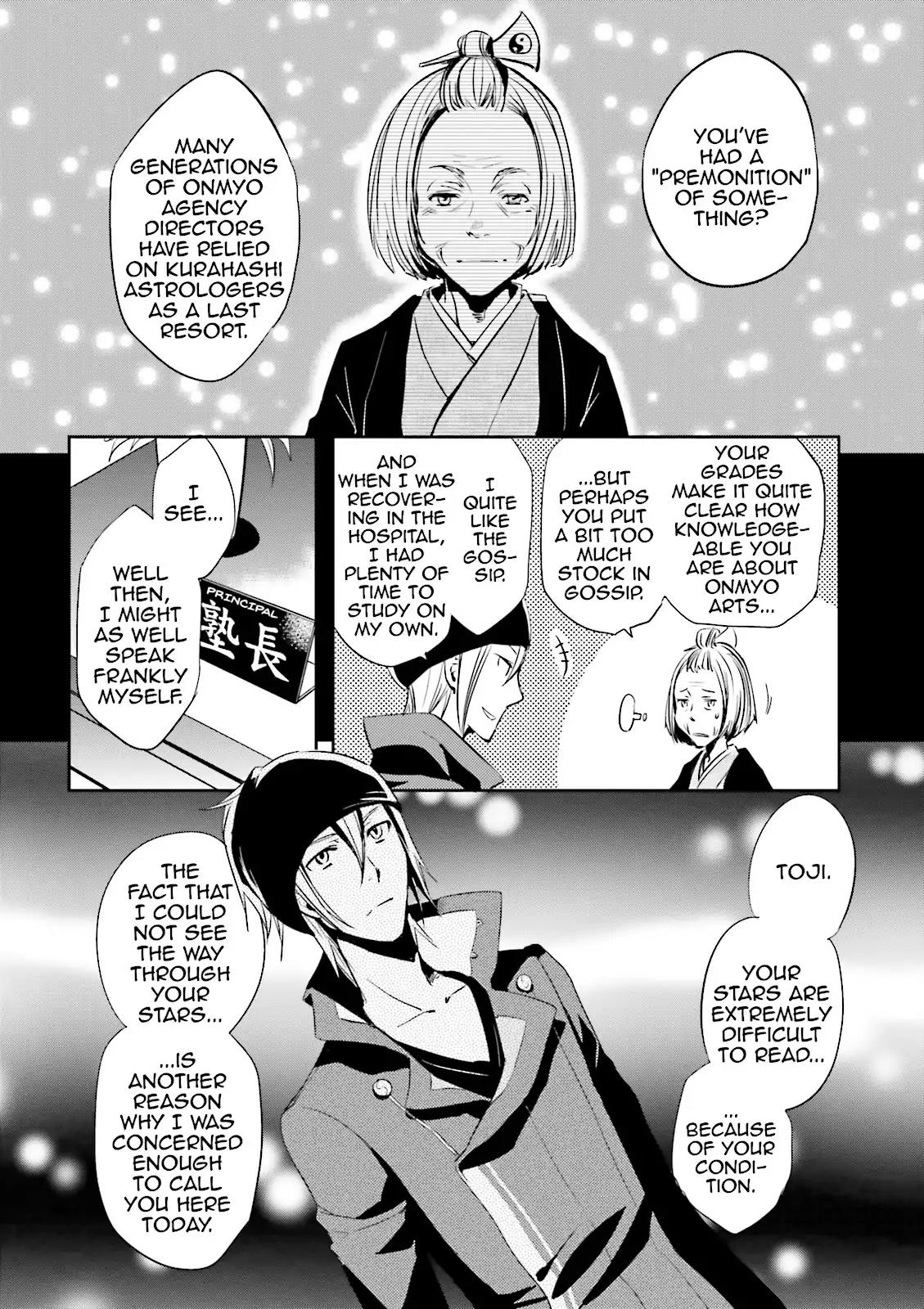 Tokyo Ravens Chapter 19 page 10 - Chapter 19: Exams
