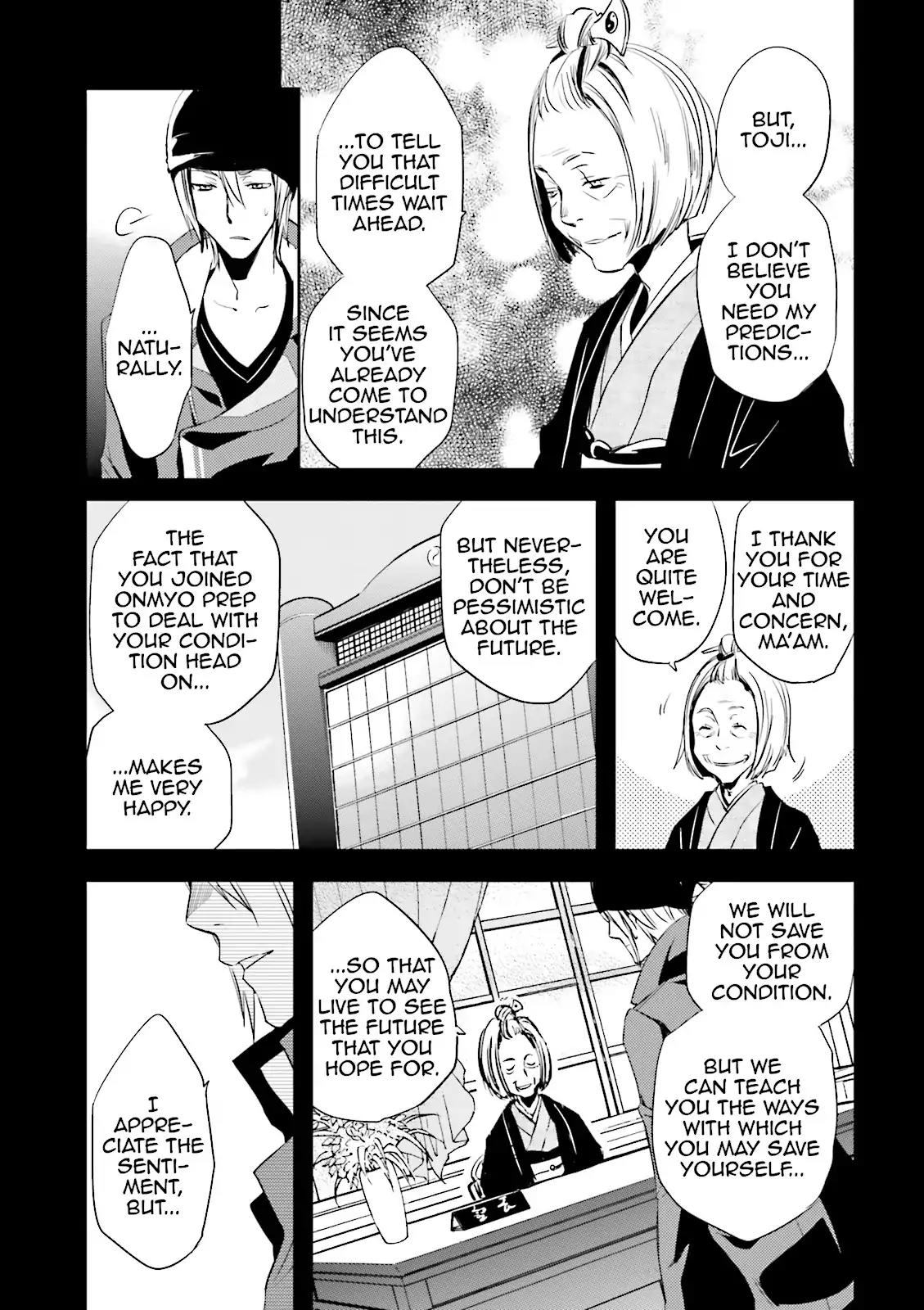 Tokyo Ravens Chapter 19 page 11 - Chapter 19: Exams