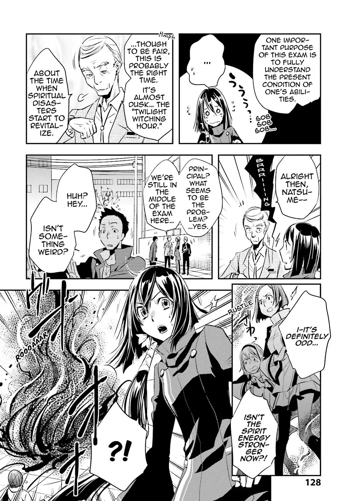 Tokyo Ravens Chapter 19 page 14 - Chapter 19: Exams