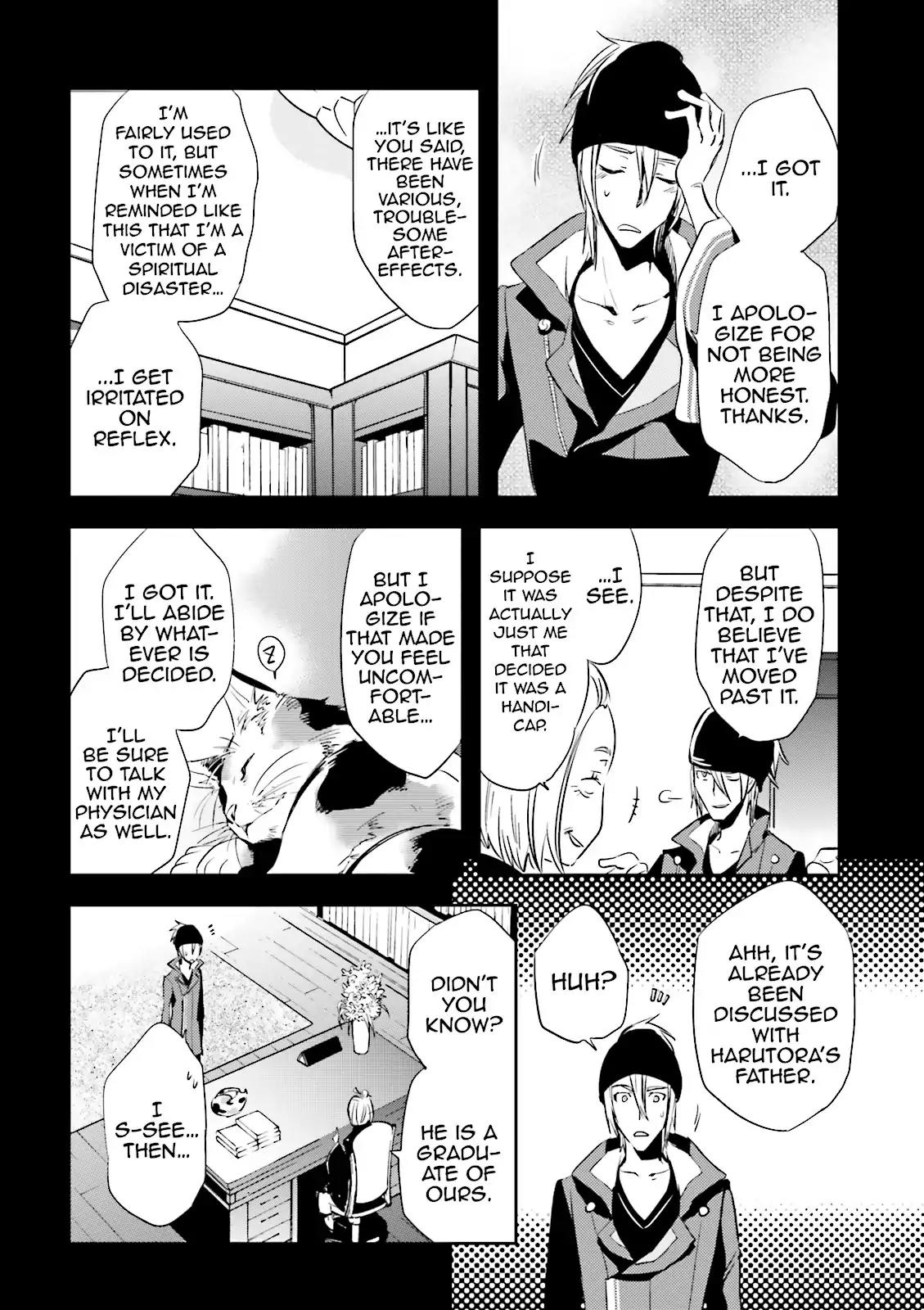 Tokyo Ravens Chapter 19 page 8 - Chapter 19: Exams