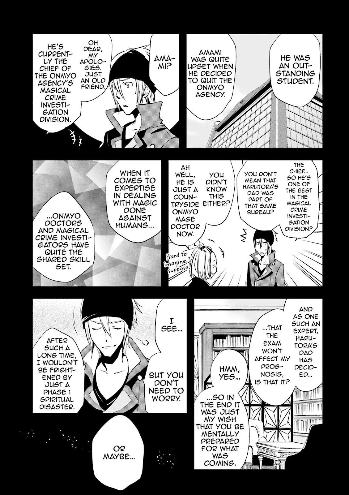 Tokyo Ravens Chapter 19 page 9 - Chapter 19: Exams