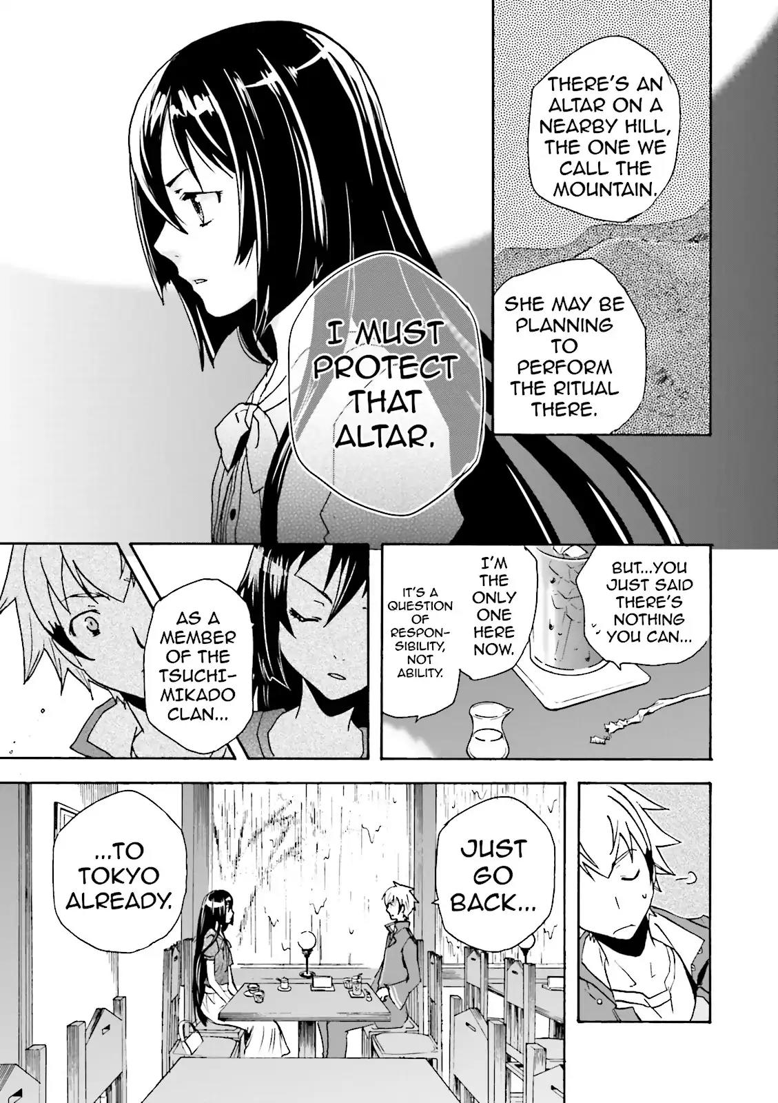 Tokyo Ravens Chapter 2 page 35 - Chapter 2: Prodigy