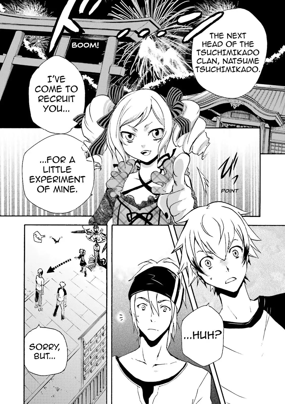 Tokyo Ravens Chapter 2 page 4 - Chapter 2: Prodigy