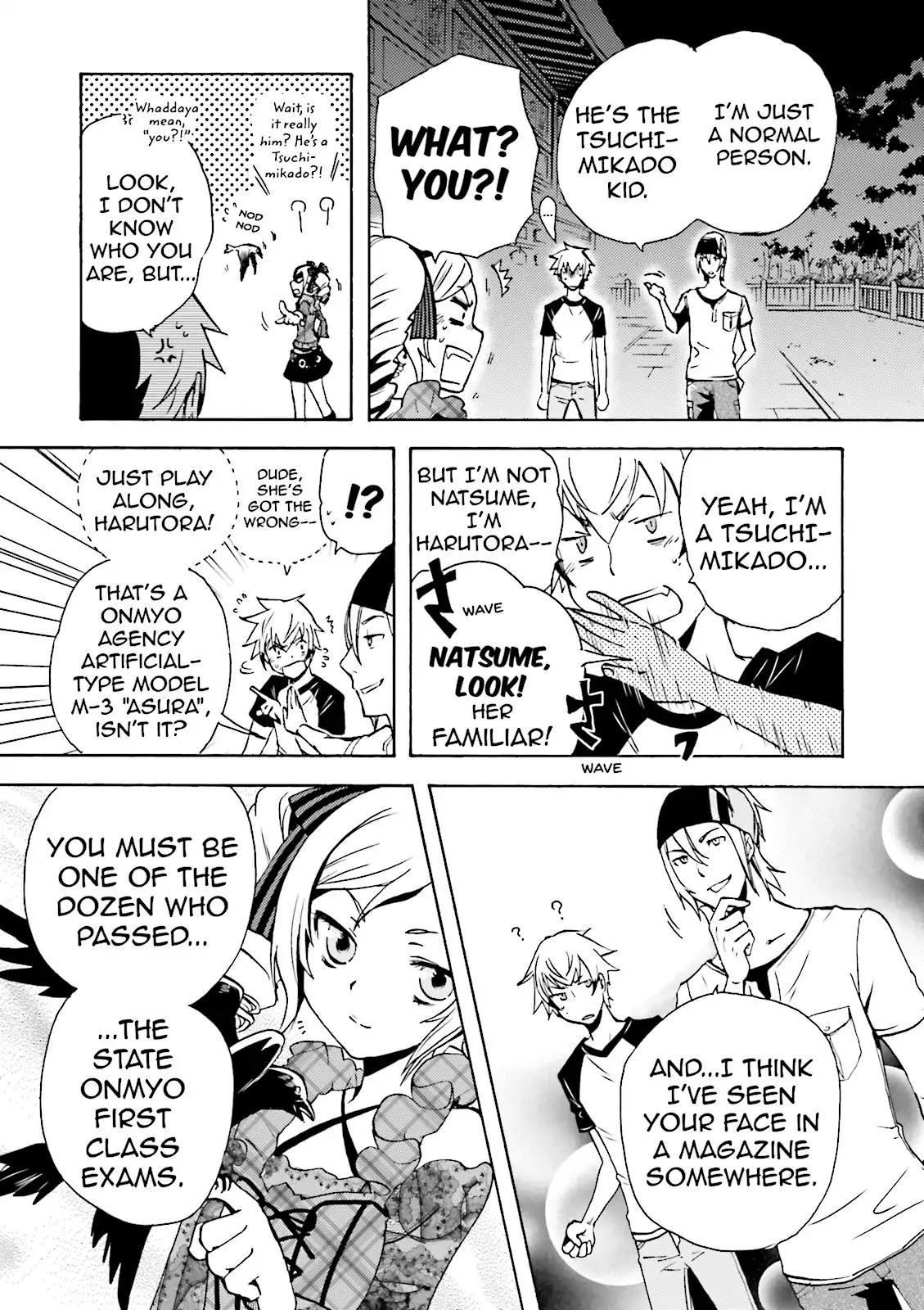 Tokyo Ravens Chapter 2 page 5 - Chapter 2: Prodigy