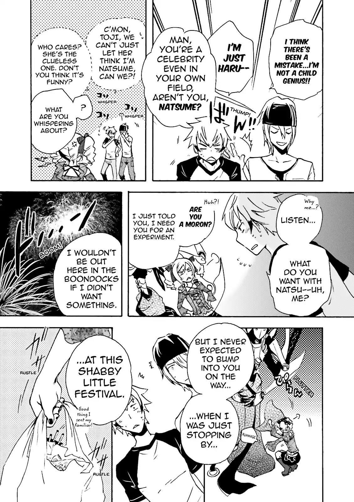 Tokyo Ravens Chapter 2 page 7 - Chapter 2: Prodigy