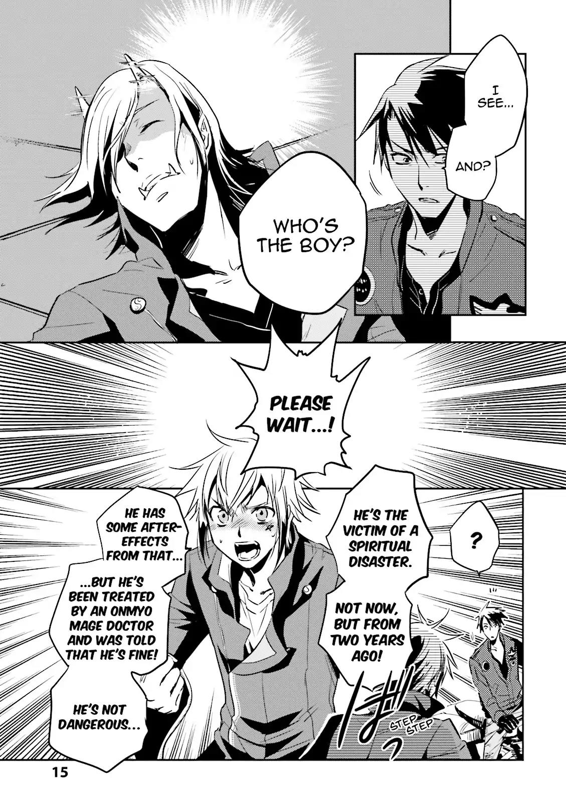 Tokyo Ravens Chapter 21 page 15 - Chapter 21: Half-Ogre