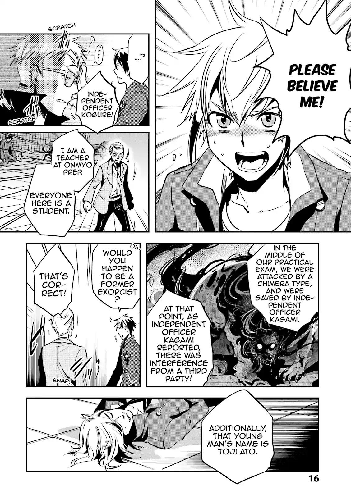 Tokyo Ravens Chapter 21 page 16 - Chapter 21: Half-Ogre
