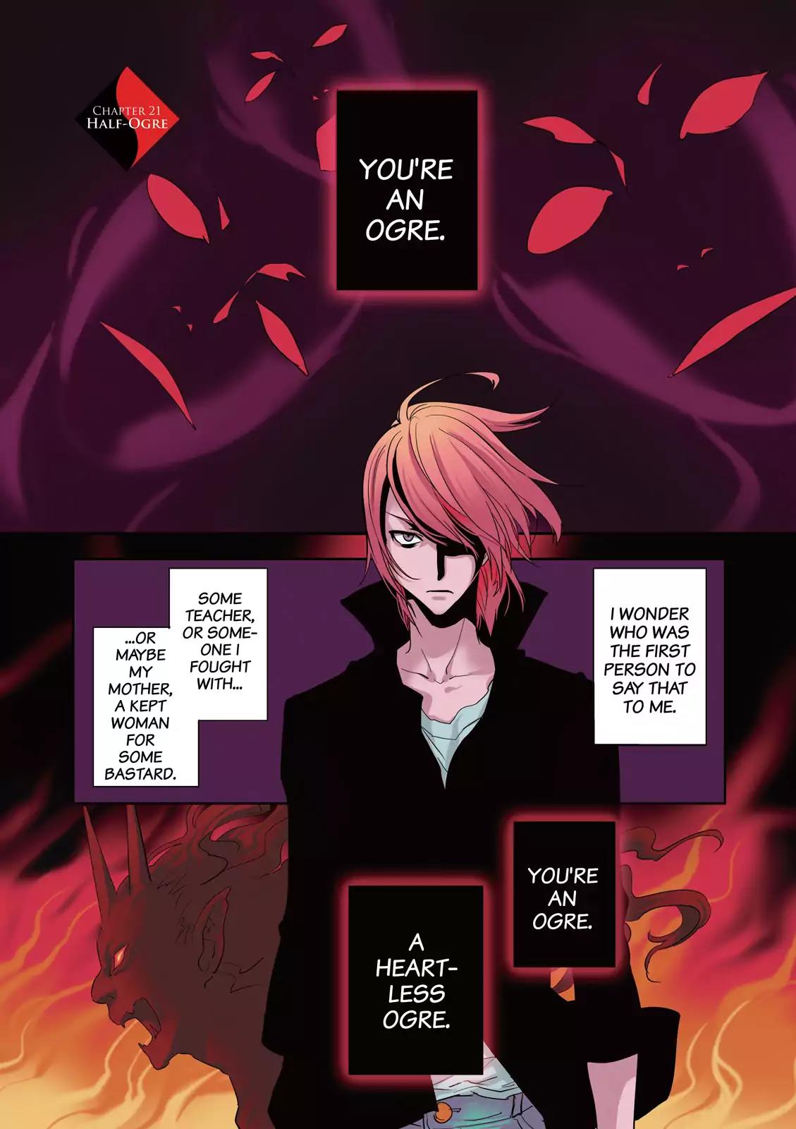 Tokyo Ravens Chapter 21 page 2 - Chapter 21: Half-Ogre