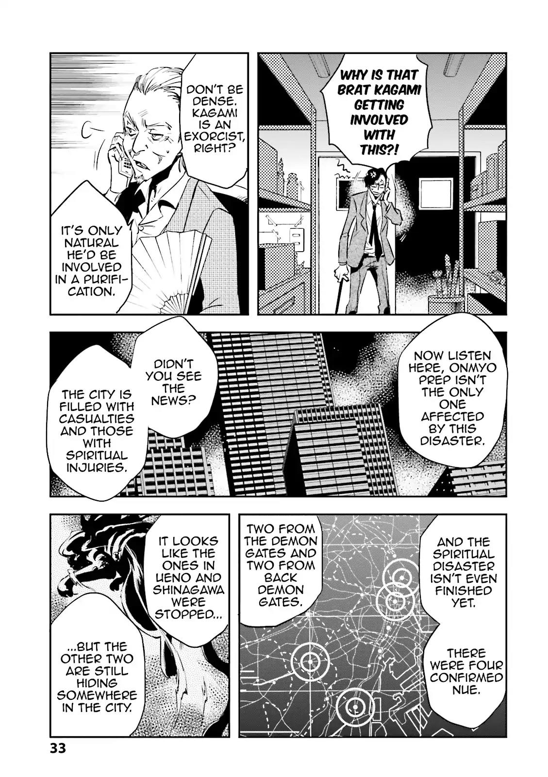Tokyo Ravens Chapter 21 page 33 - Chapter 21: Half-Ogre