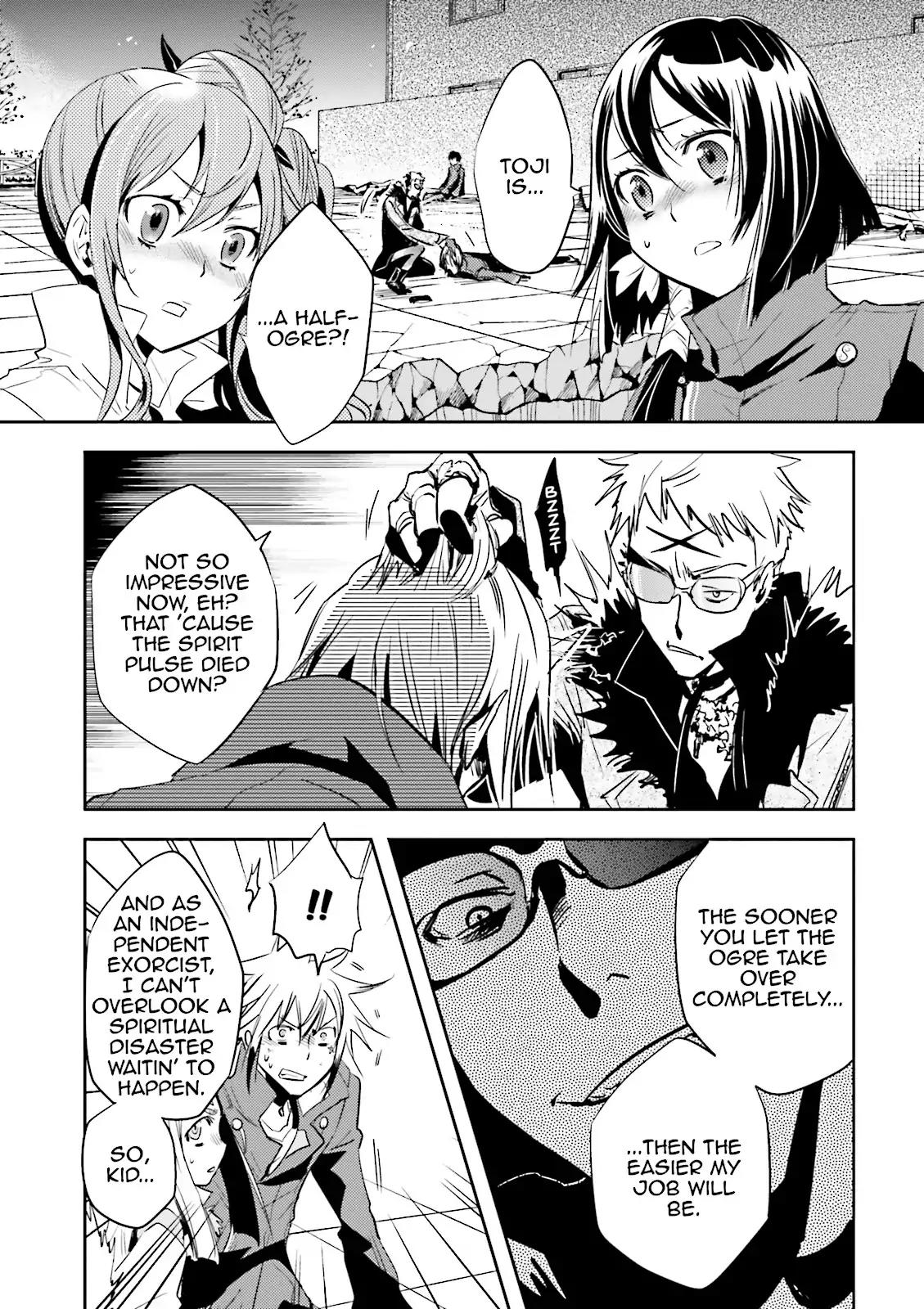 Tokyo Ravens Chapter 21 page 5 - Chapter 21: Half-Ogre