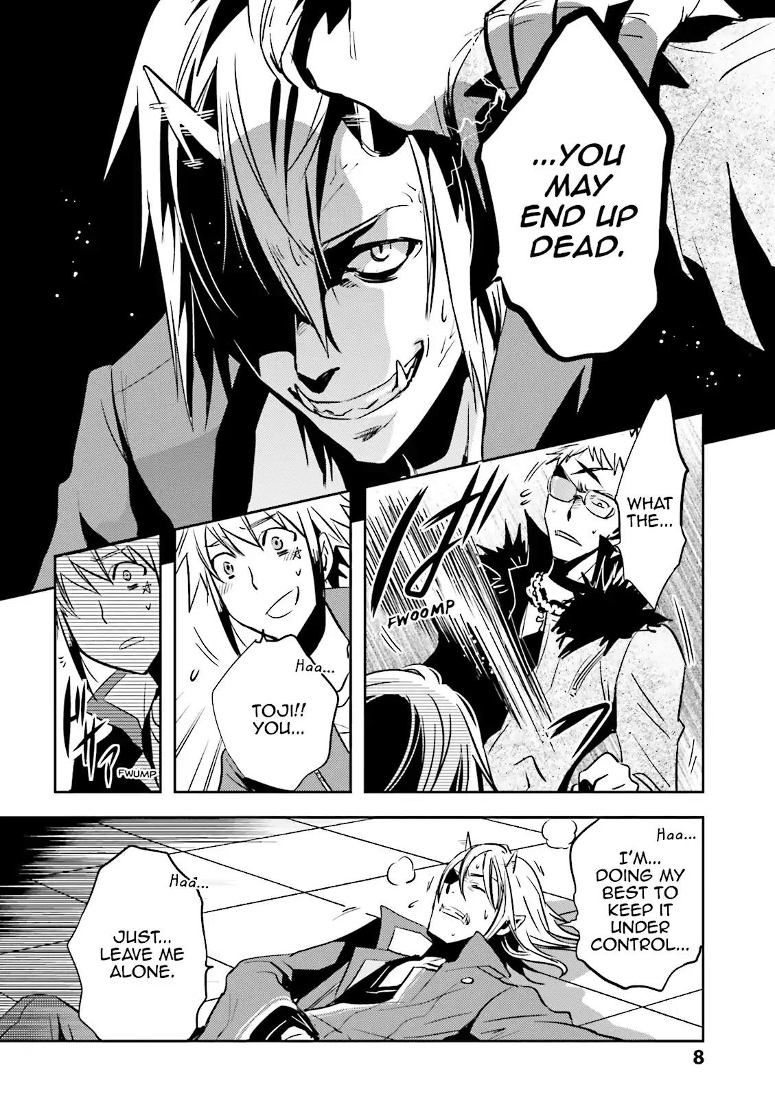 Tokyo Ravens Chapter 21 page 8 - Chapter 21: Half-Ogre