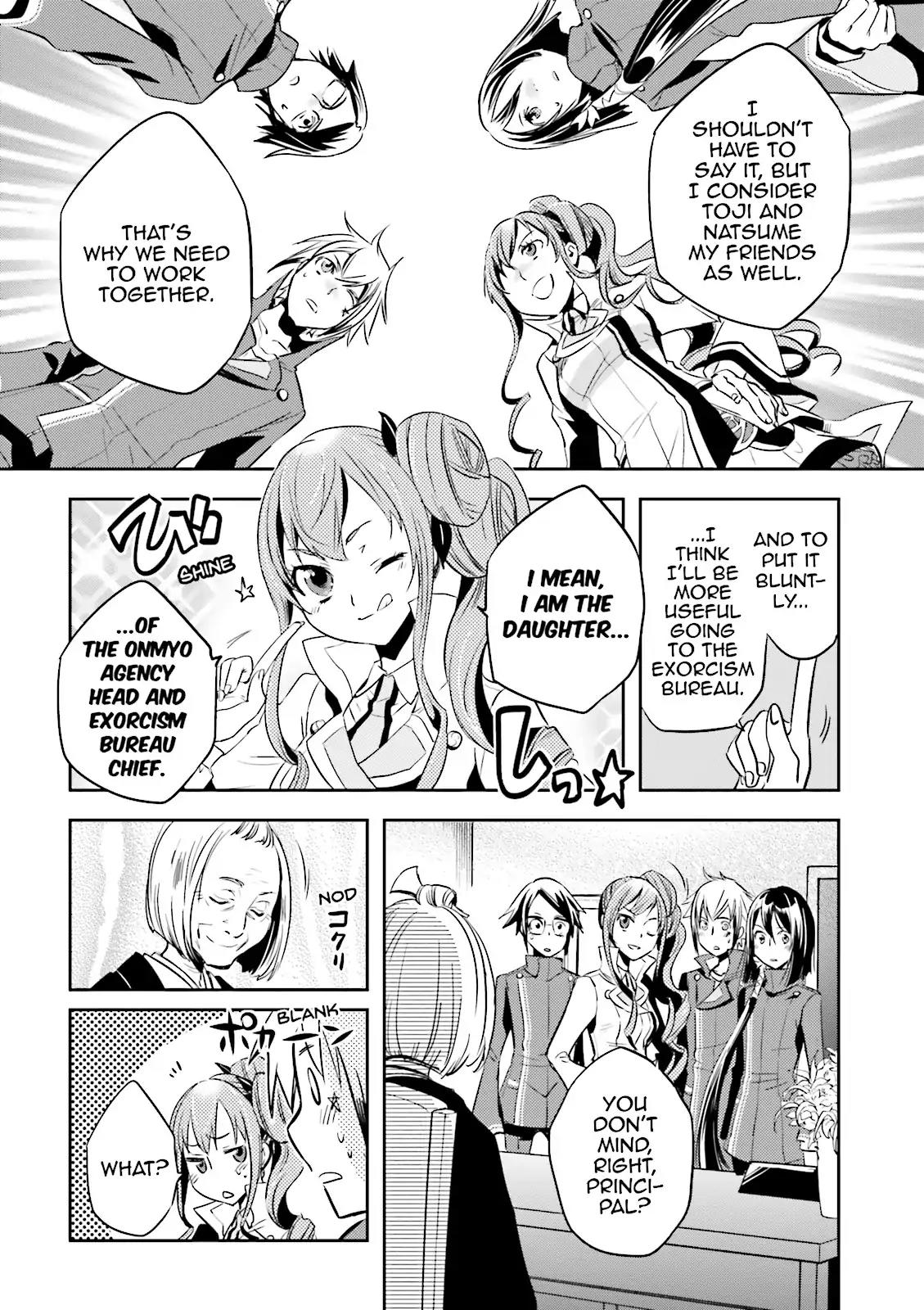 Tokyo Ravens Chapter 22 page 10 - Chapter 22: The Plan