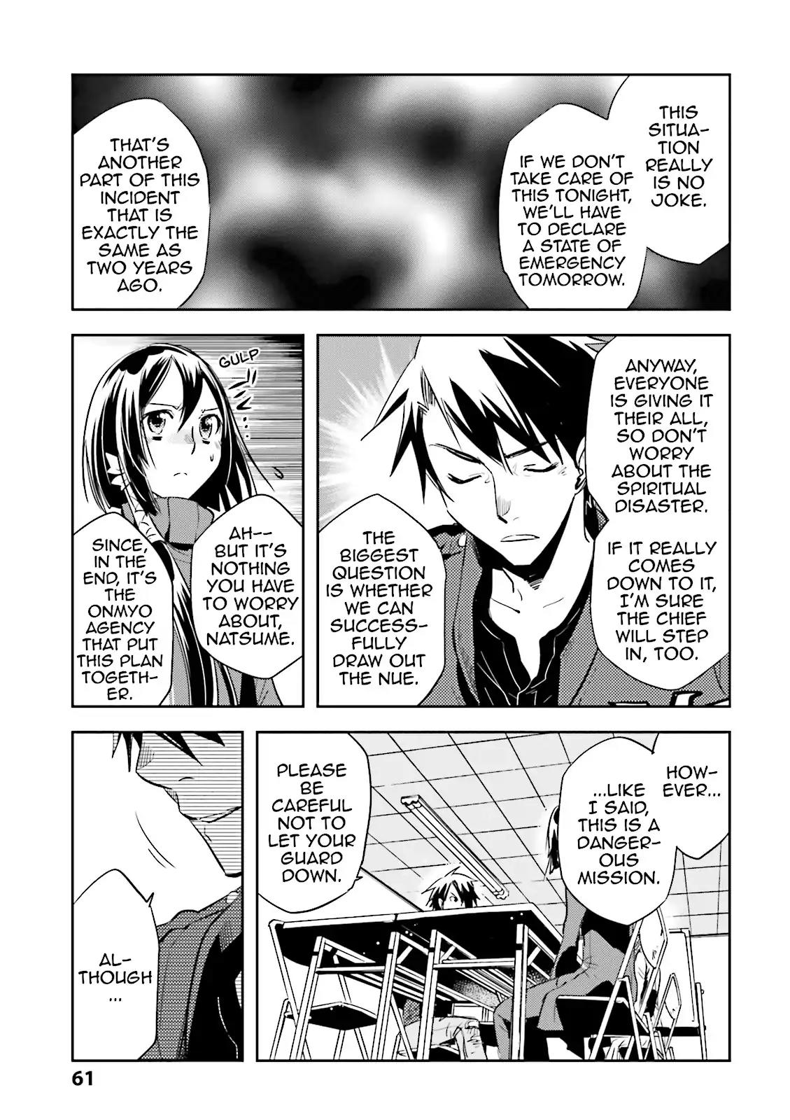 Tokyo Ravens Chapter 22 page 23 - Chapter 22: The Plan