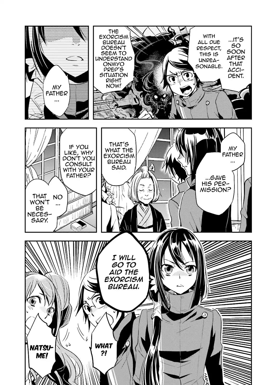 Tokyo Ravens Chapter 22 page 3 - Chapter 22: The Plan