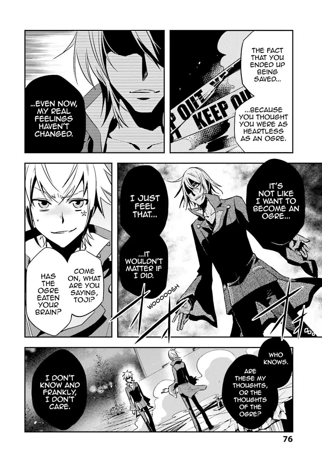 Tokyo Ravens Chapter 23 page 4 - Chapter 23: Ogre Transformation