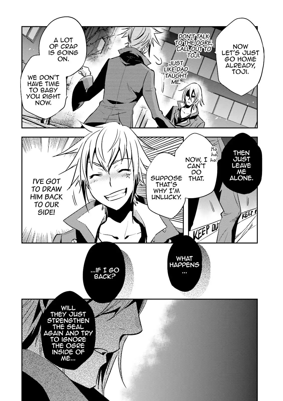 Tokyo Ravens Chapter 23 page 6 - Chapter 23: Ogre Transformation