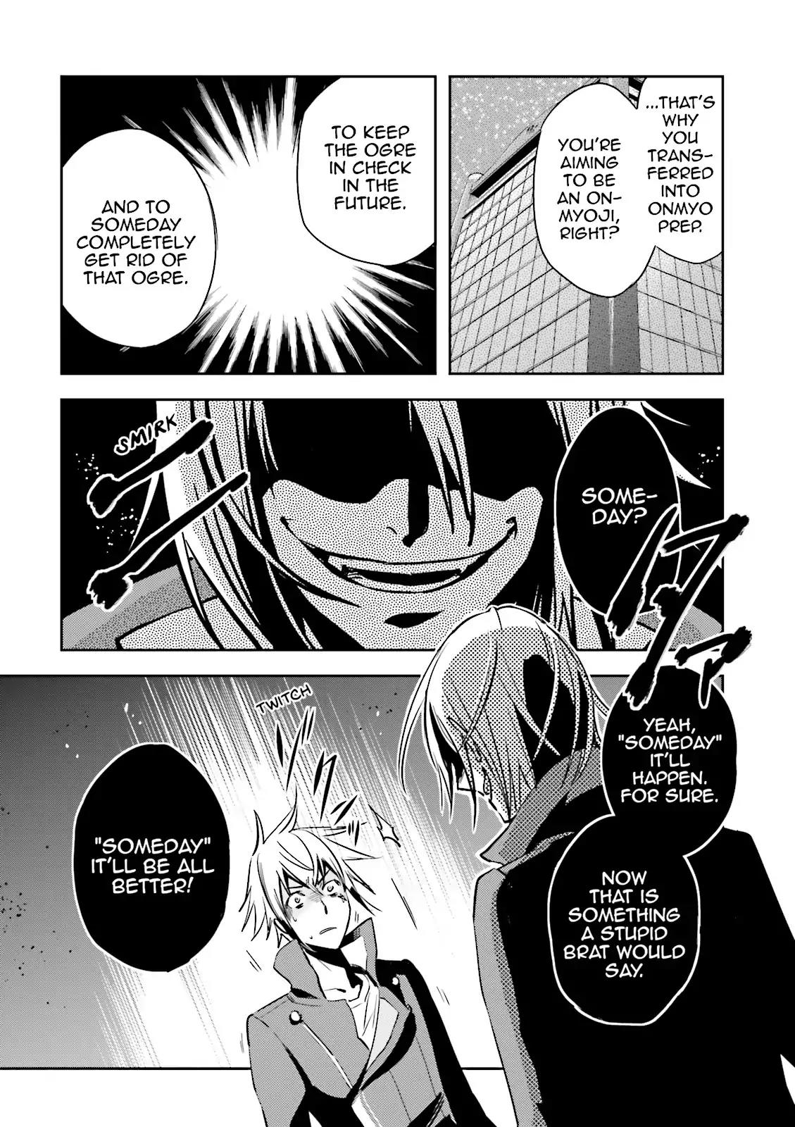 Tokyo Ravens Chapter 23 page 8 - Chapter 23: Ogre Transformation