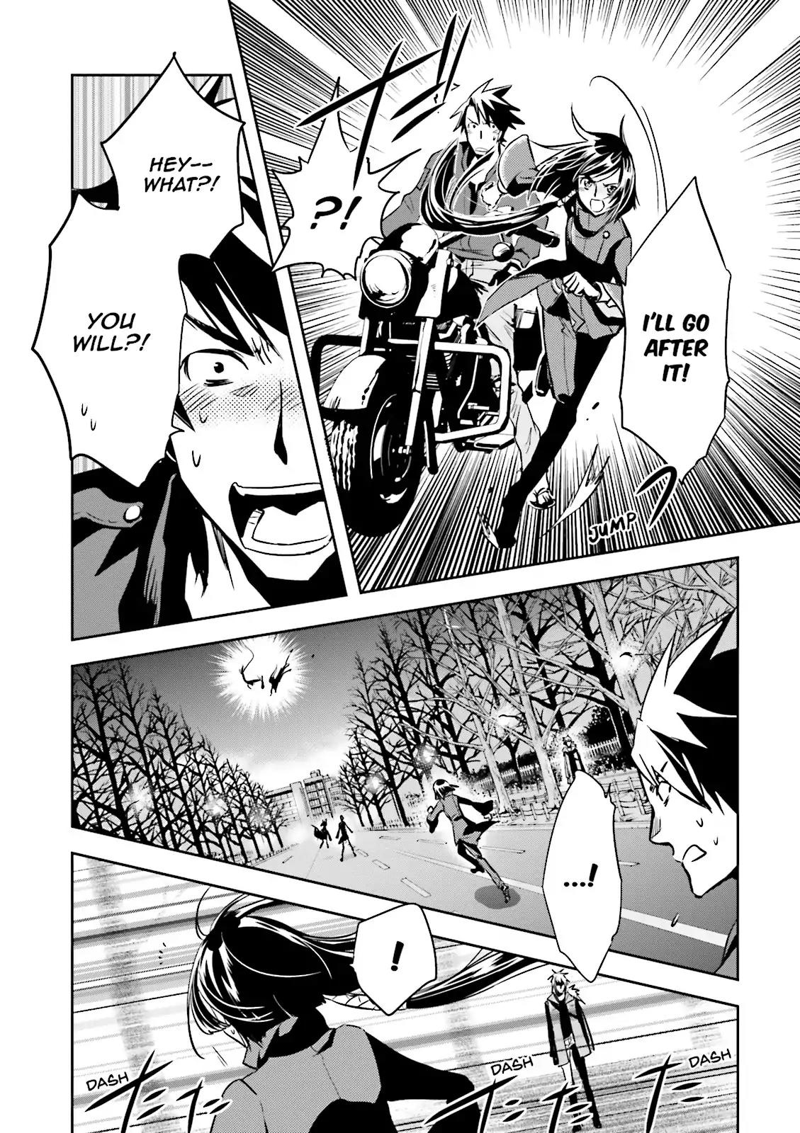 Tokyo Ravens Chapter 25 page 15 - Chapter 25: Pursuit