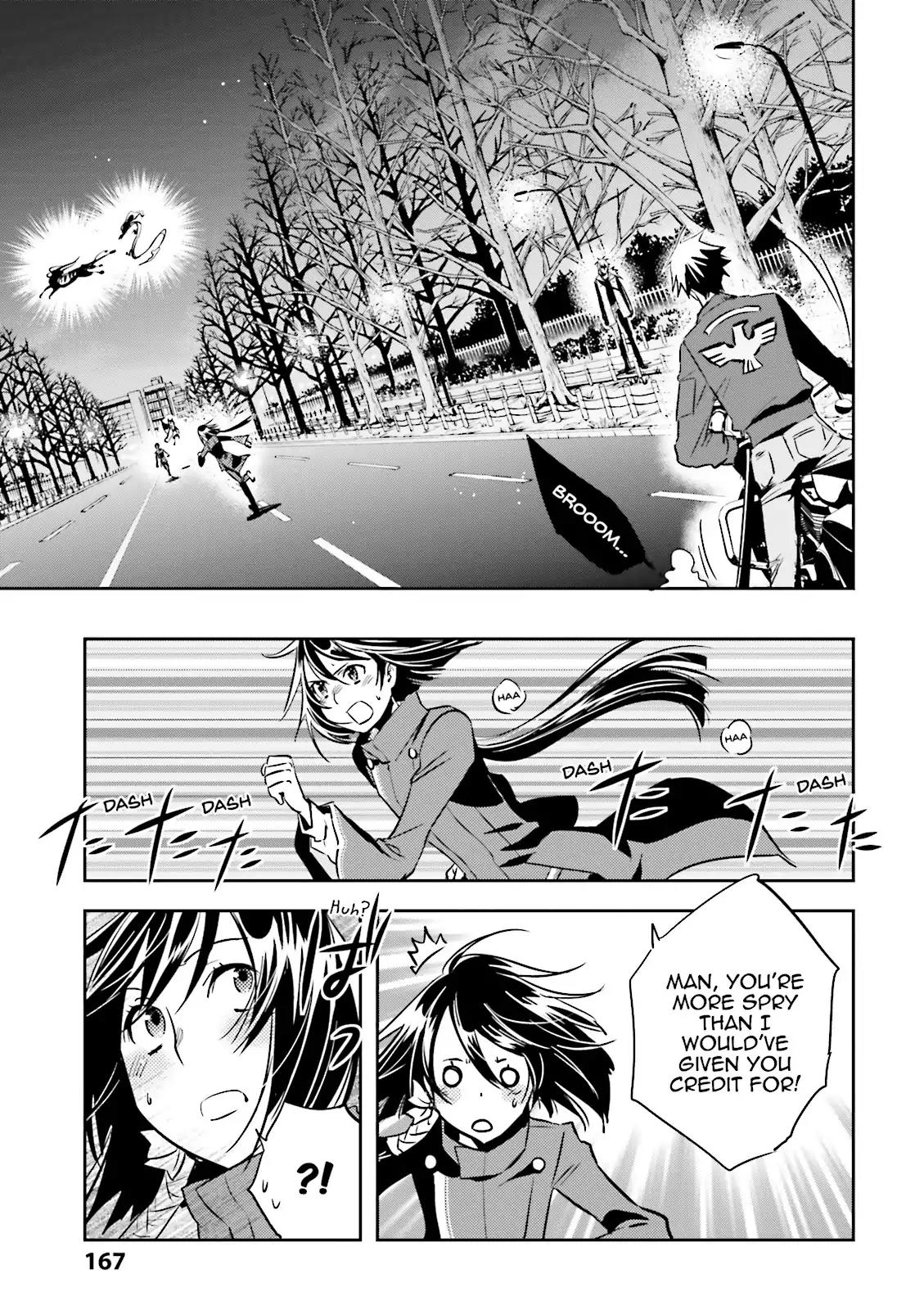 Tokyo Ravens Chapter 25 page 17 - Chapter 25: Pursuit
