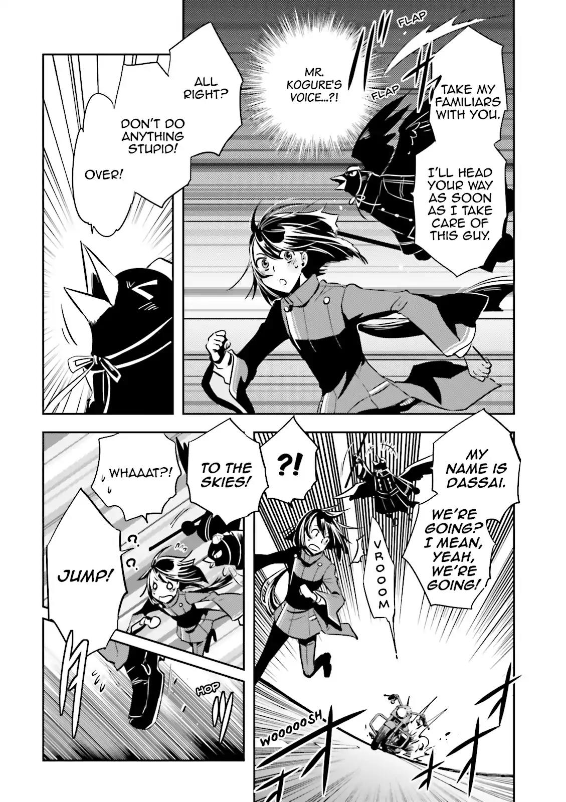 Tokyo Ravens Chapter 25 page 18 - Chapter 25: Pursuit