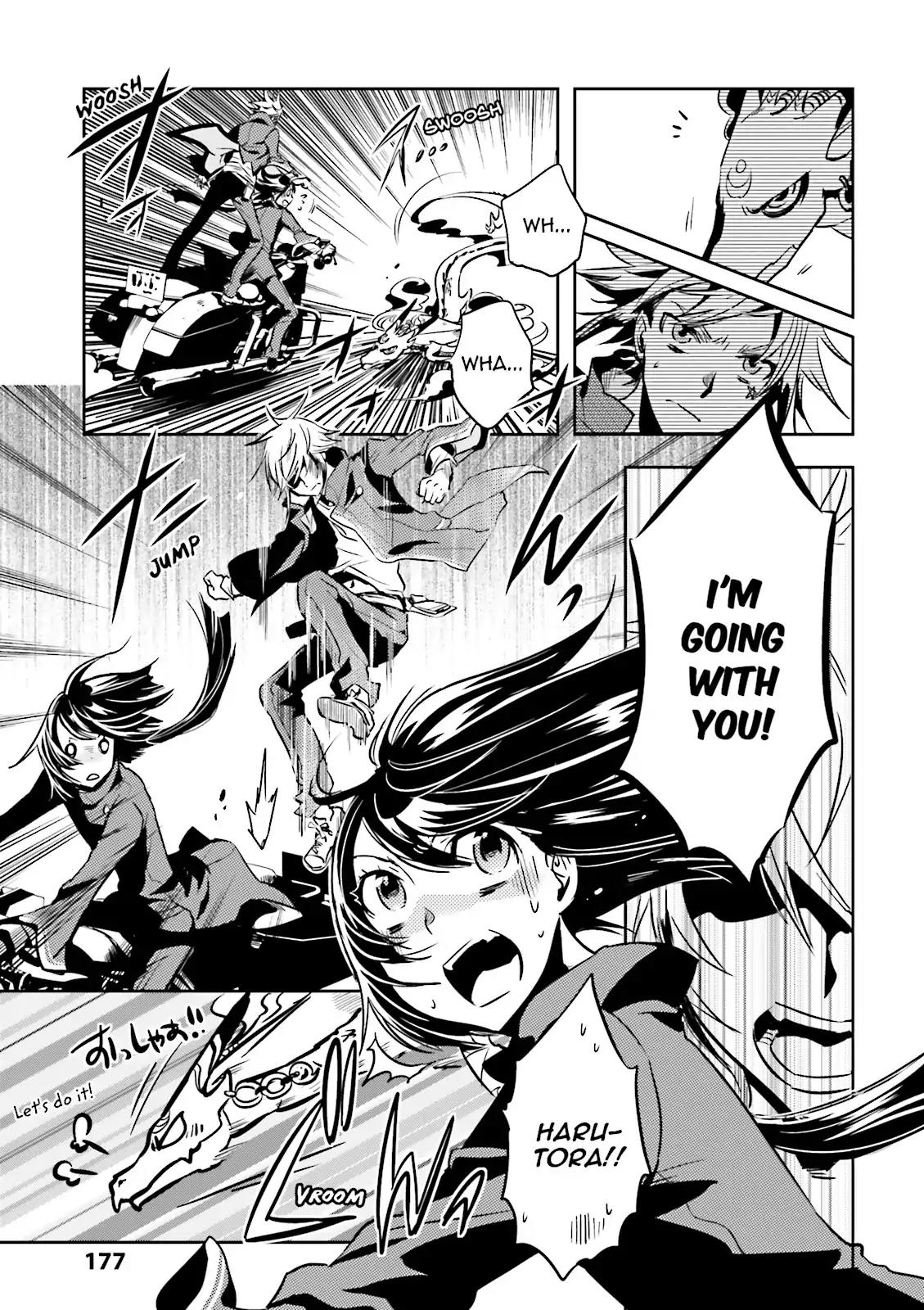 Tokyo Ravens Chapter 25 page 27 - Chapter 25: Pursuit