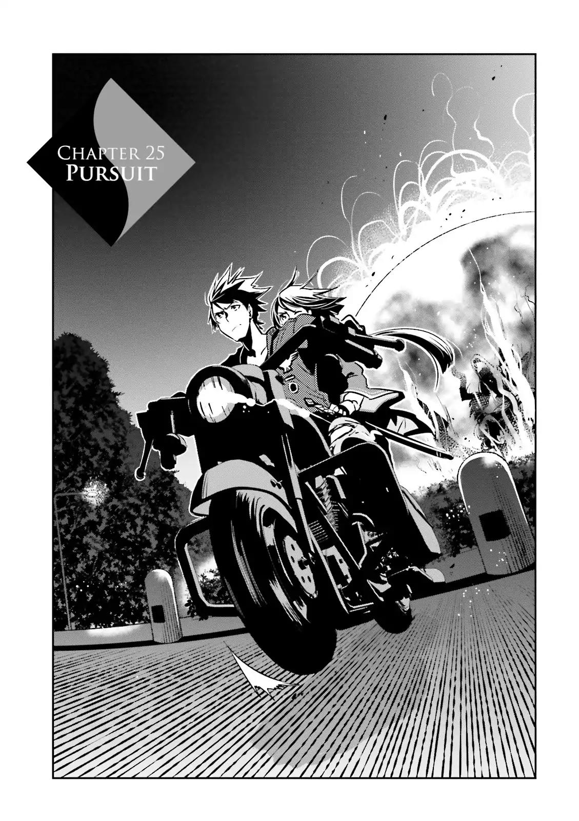 Tokyo Ravens Chapter 25 page 3 - Chapter 25: Pursuit