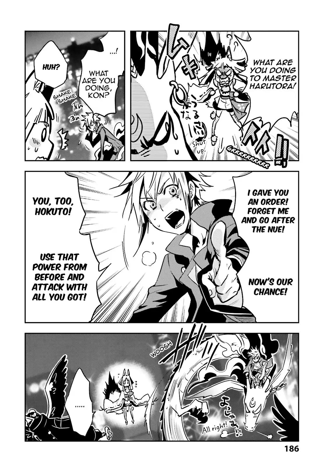 Tokyo Ravens Chapter 25 page 35 - Chapter 25: Pursuit