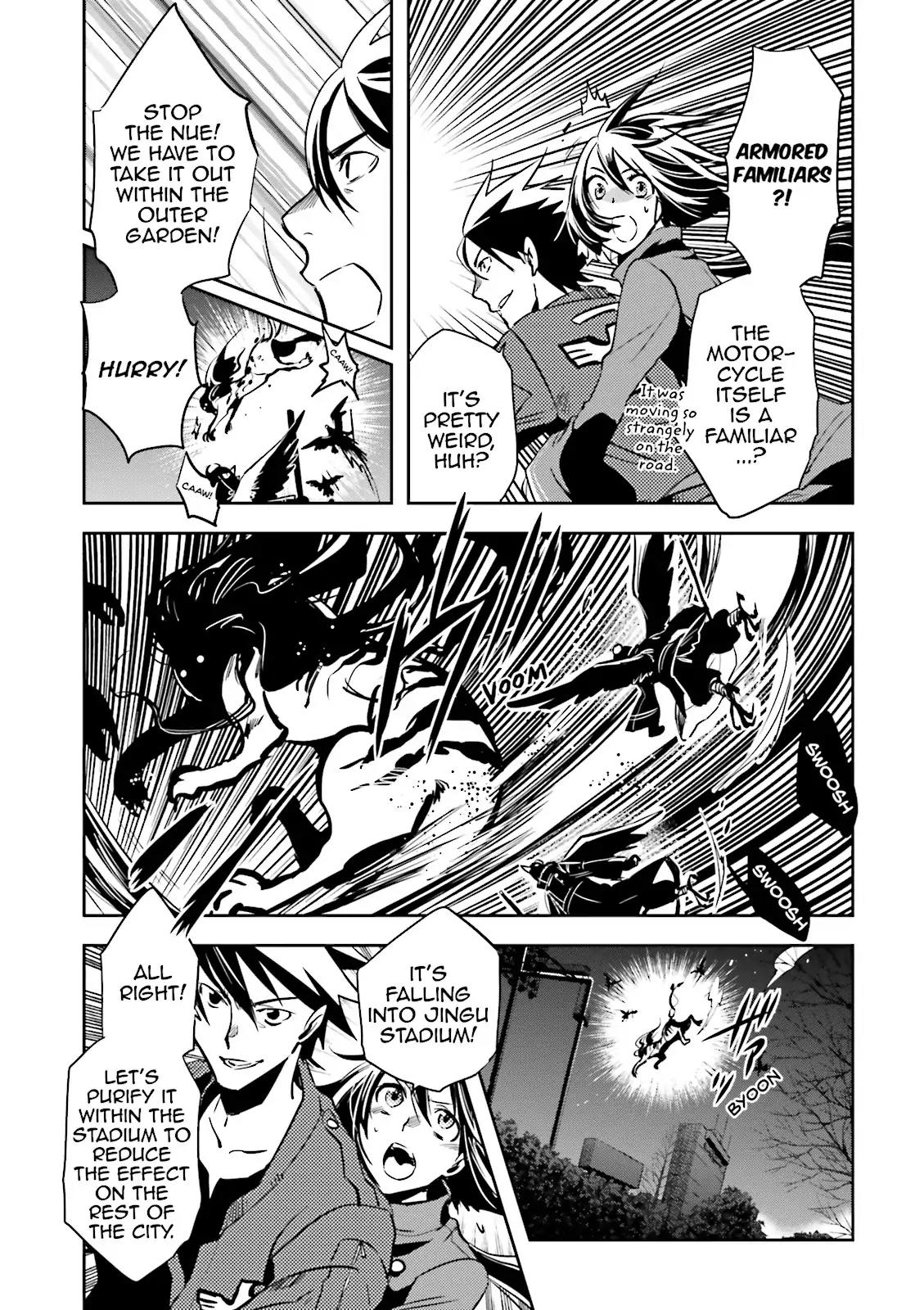 Tokyo Ravens Chapter 25 page 5 - Chapter 25: Pursuit