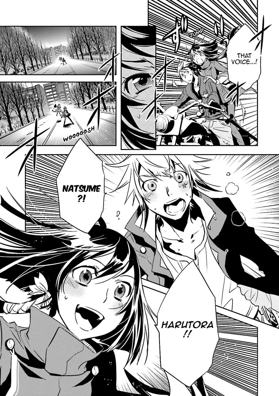 Tokyo Ravens Chapter 25 page 9 - Chapter 25: Pursuit