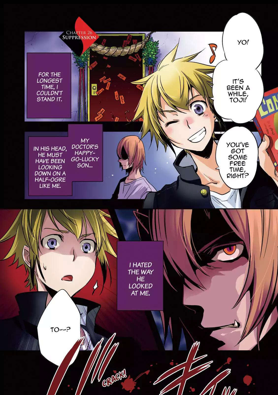 Tokyo Ravens Chapter 26 page 2 - Chapter 26: Suppression