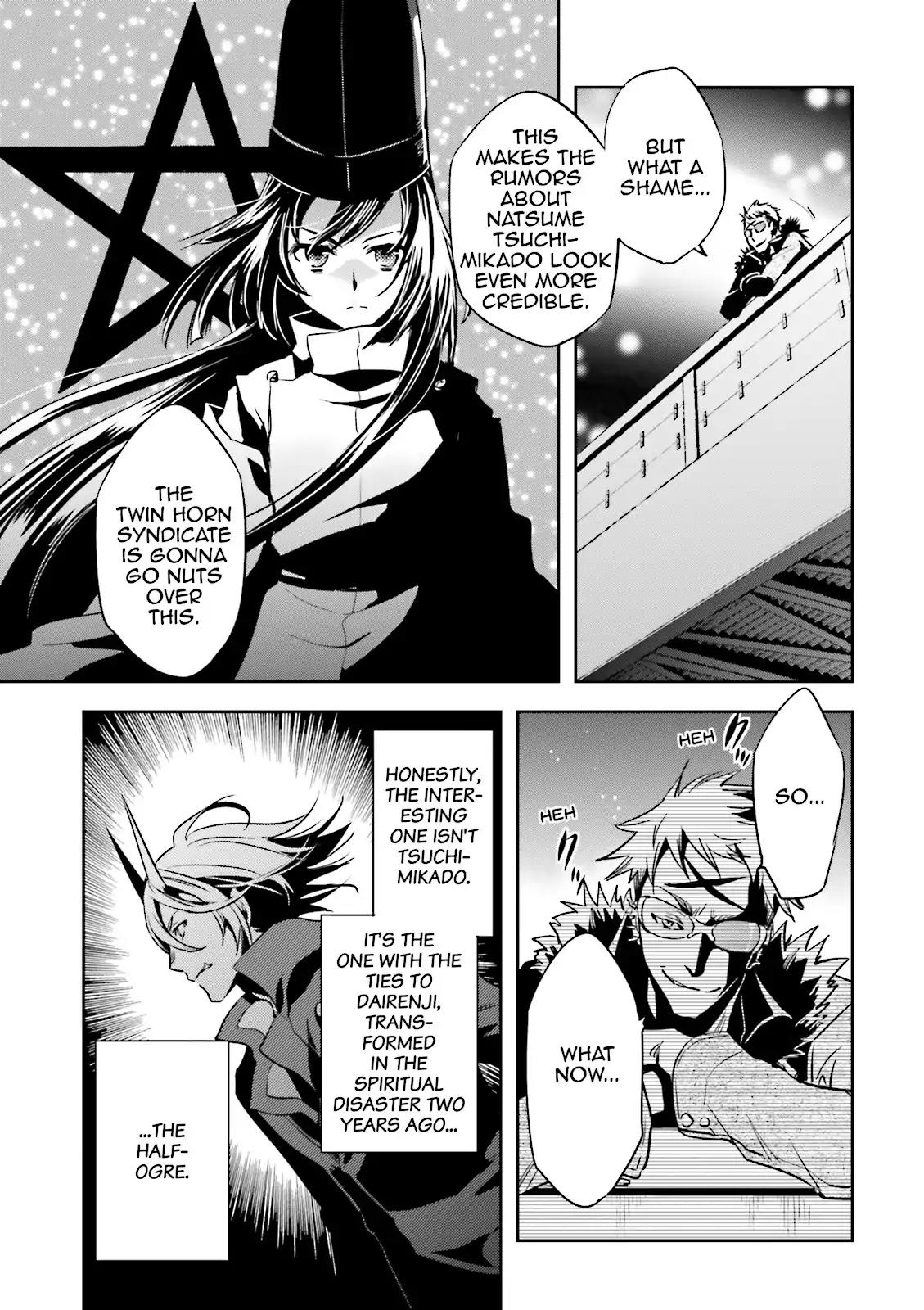Tokyo Ravens Chapter 26 page 28 - Chapter 26: Suppression