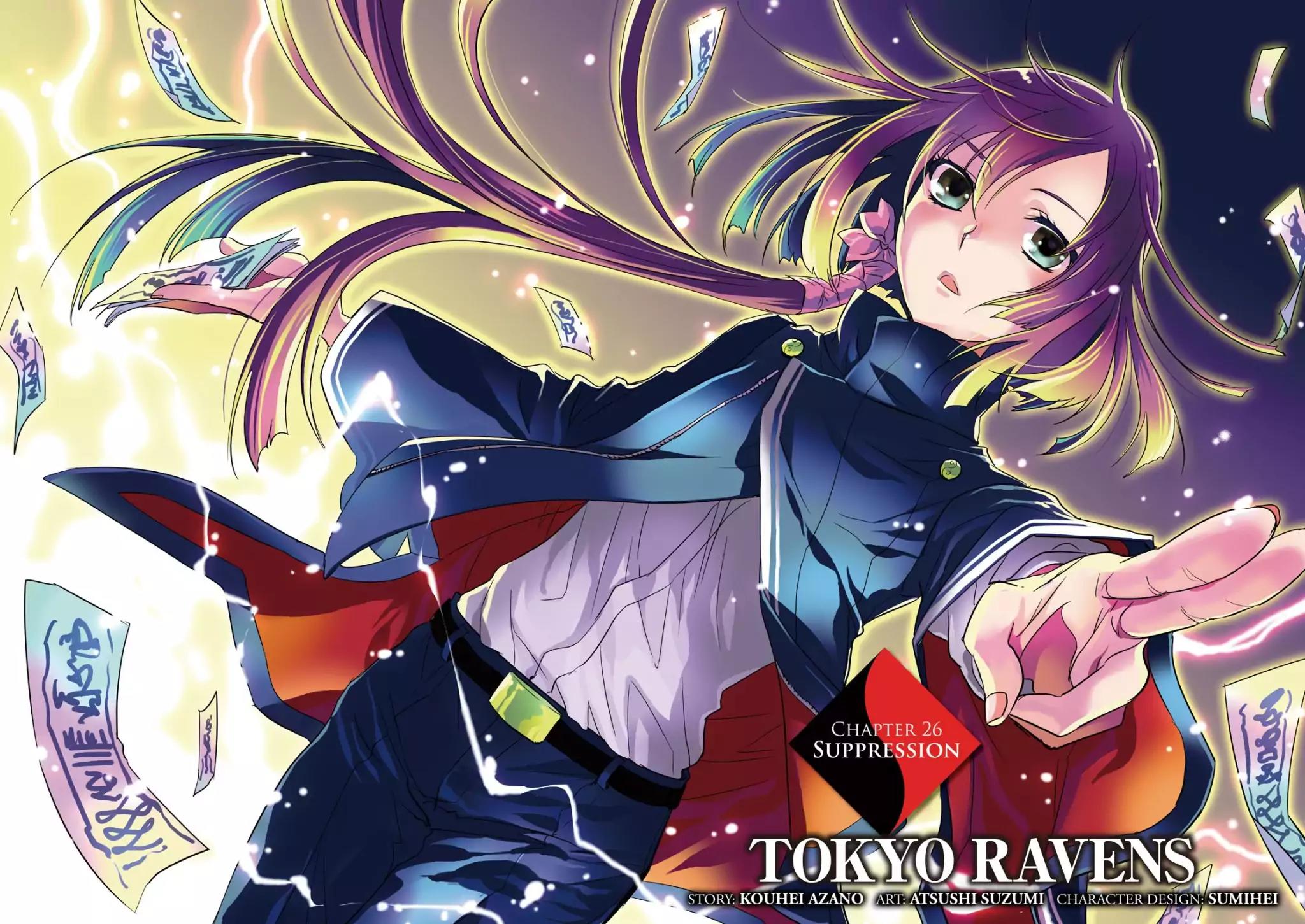 Tokyo Ravens Chapter 26 page 3 - Chapter 26: Suppression