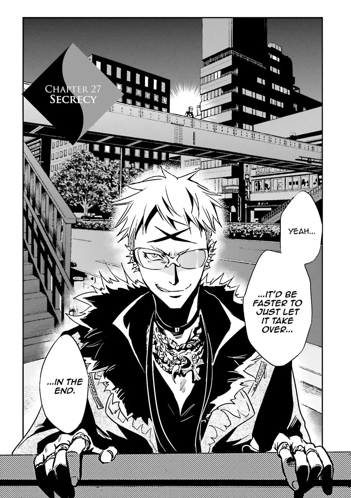 Tokyo Ravens Chapter 27 page 1 - Chapter 27: Secrecy