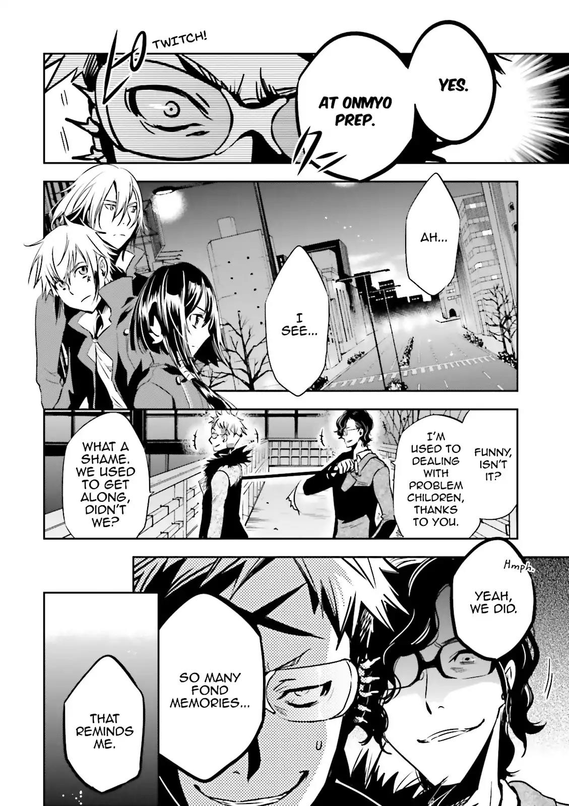 Tokyo Ravens Chapter 27 page 4 - Chapter 27: Secrecy