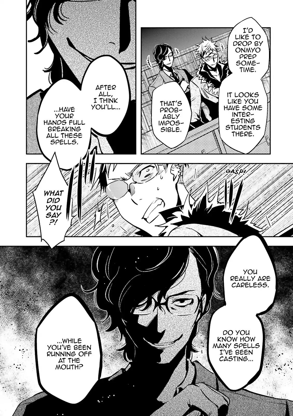 Tokyo Ravens Chapter 27 page 5 - Chapter 27: Secrecy