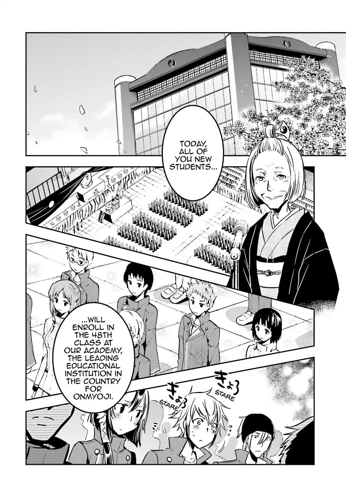 Tokyo Ravens Chapter 28 page 10 - Chapter 28: Enrollment