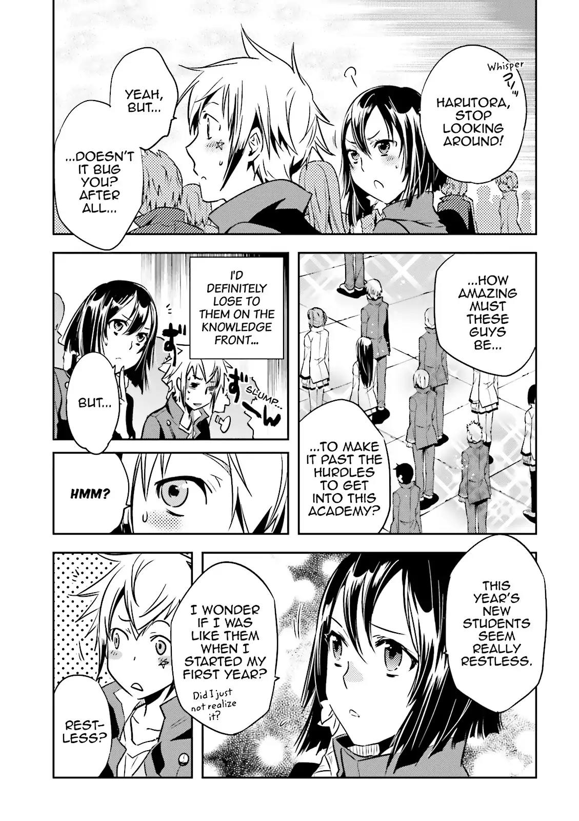Tokyo Ravens Chapter 28 page 11 - Chapter 28: Enrollment