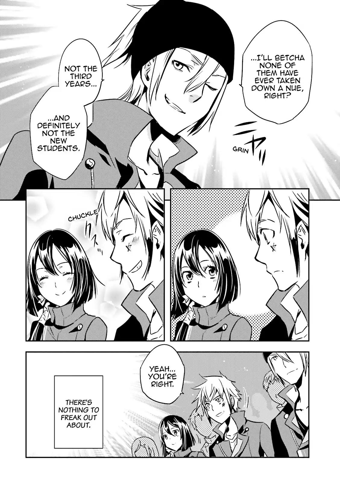 Tokyo Ravens Chapter 28 page 16 - Chapter 28: Enrollment