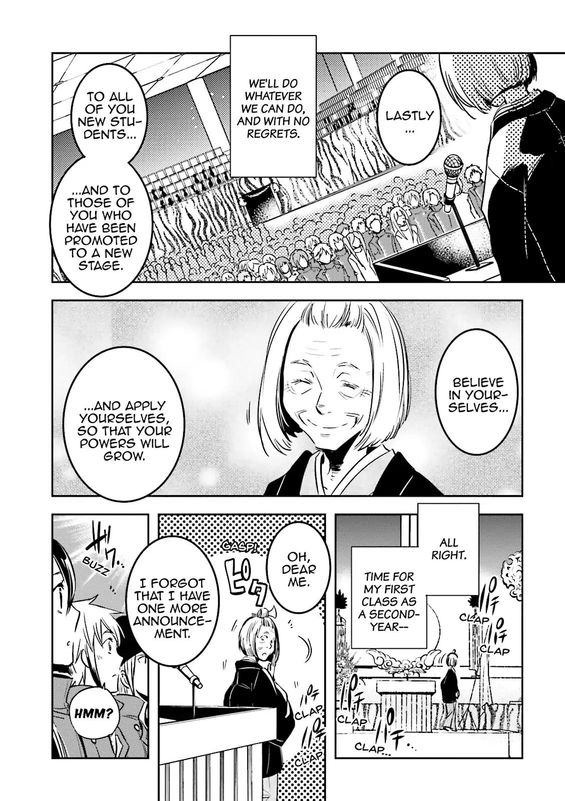 Tokyo Ravens Chapter 28 page 17 - Chapter 28: Enrollment
