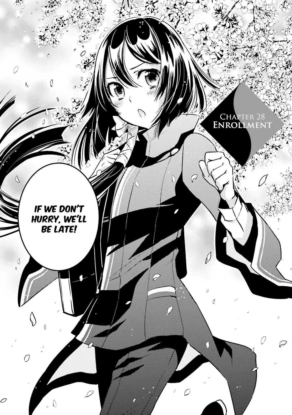Tokyo Ravens Chapter 28 page 3 - Chapter 28: Enrollment