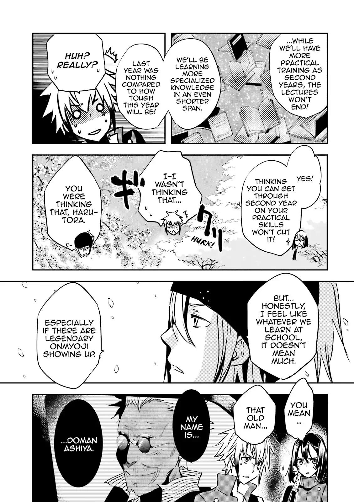 Tokyo Ravens Chapter 28 page 5 - Chapter 28: Enrollment