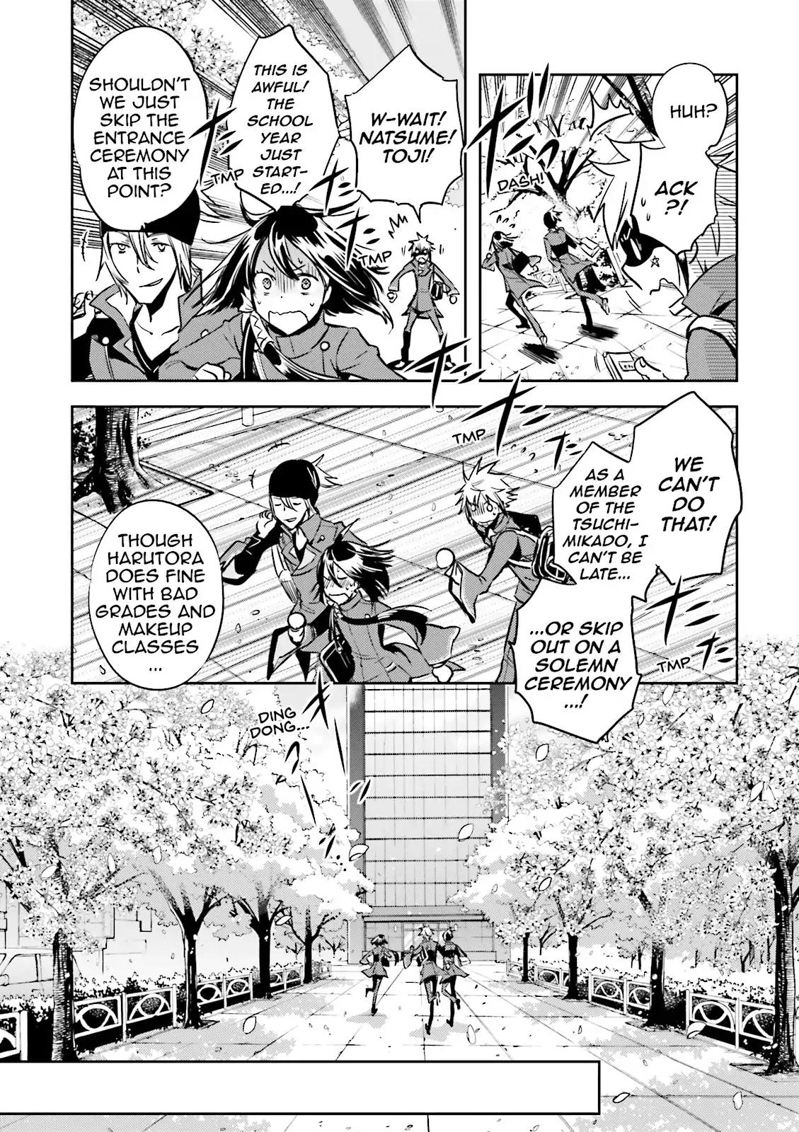 Tokyo Ravens Chapter 28 page 9 - Chapter 28: Enrollment