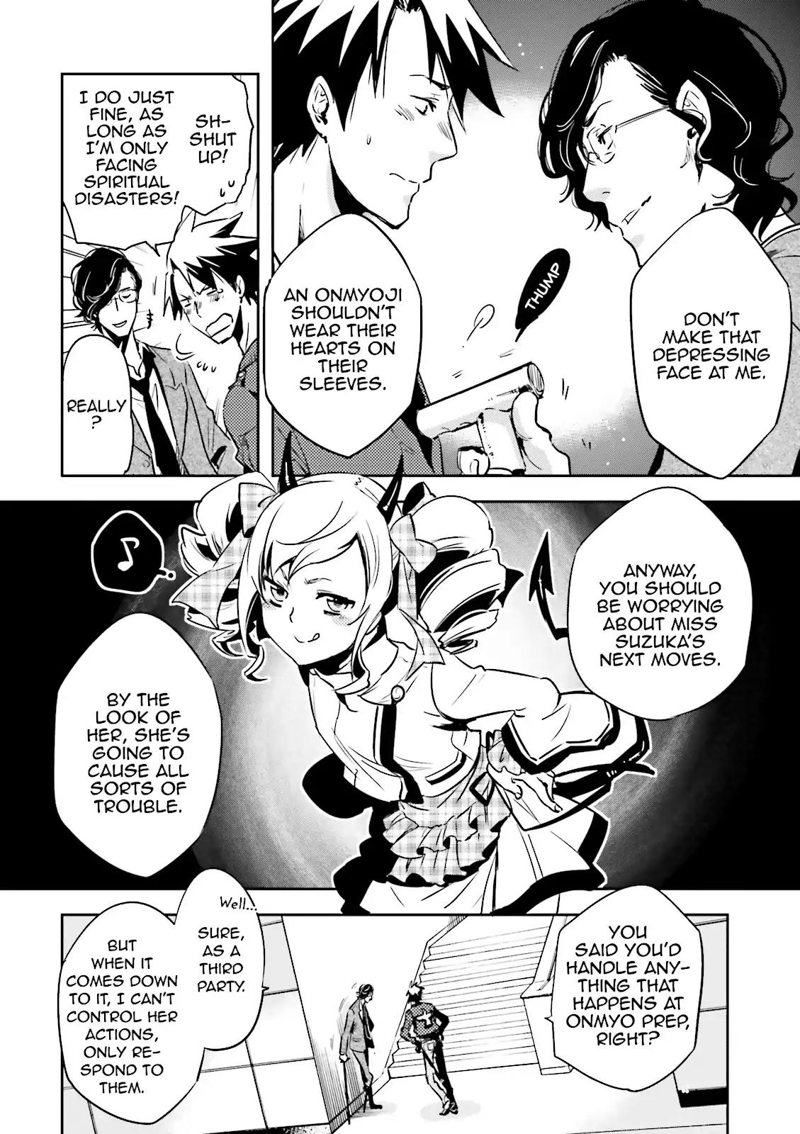 Tokyo Ravens Chapter 29 page 10 - Chapter 29: Turmoil
