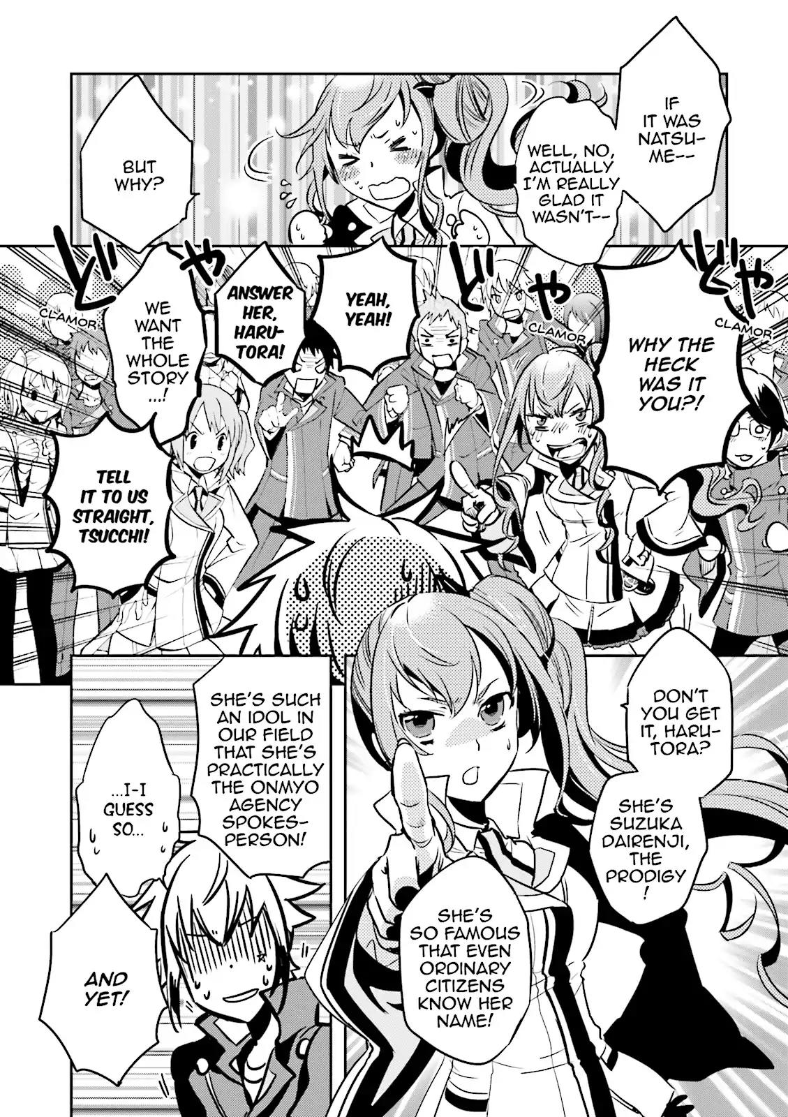 Tokyo Ravens Chapter 29 page 13 - Chapter 29: Turmoil