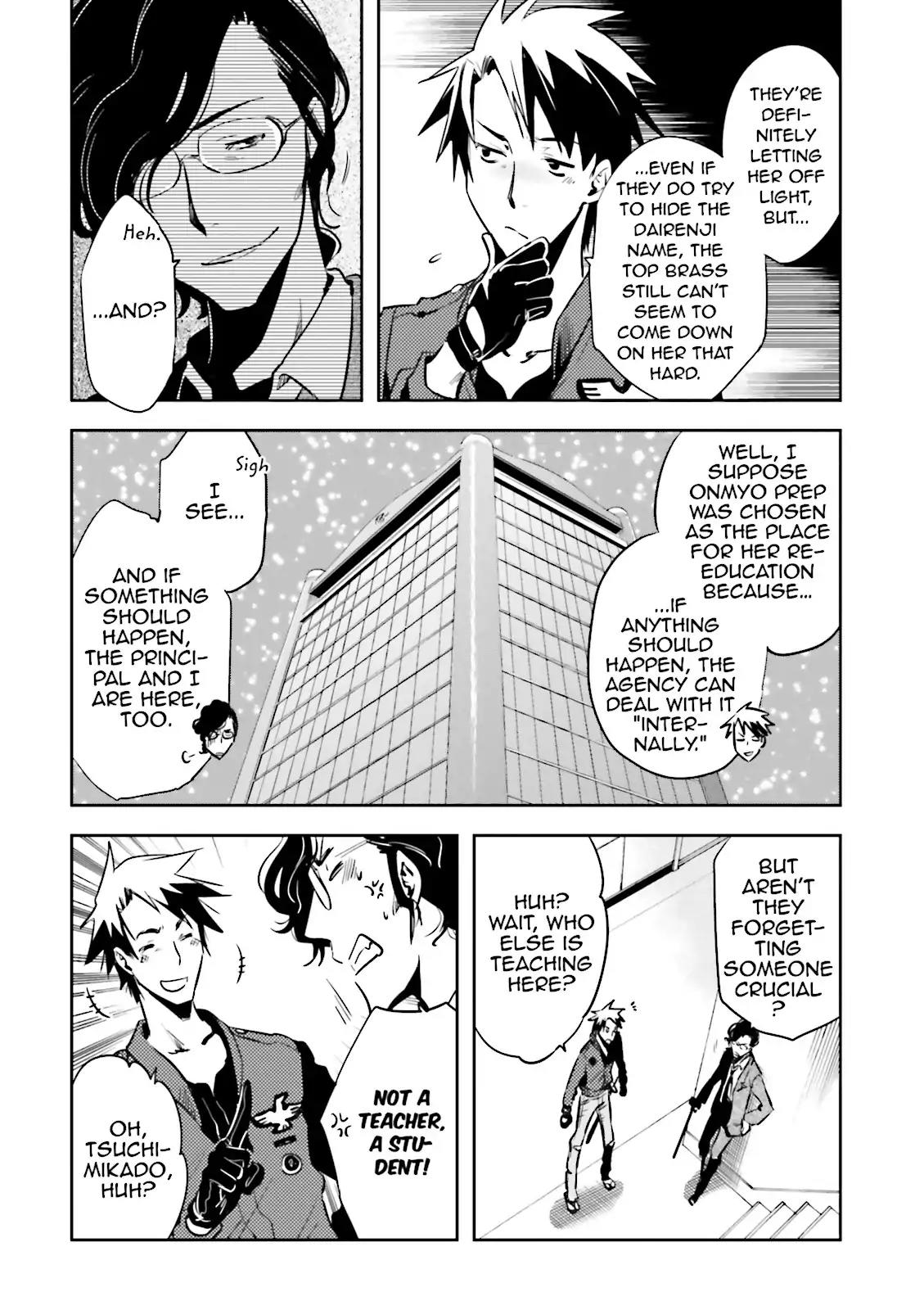 Tokyo Ravens Chapter 29 page 4 - Chapter 29: Turmoil