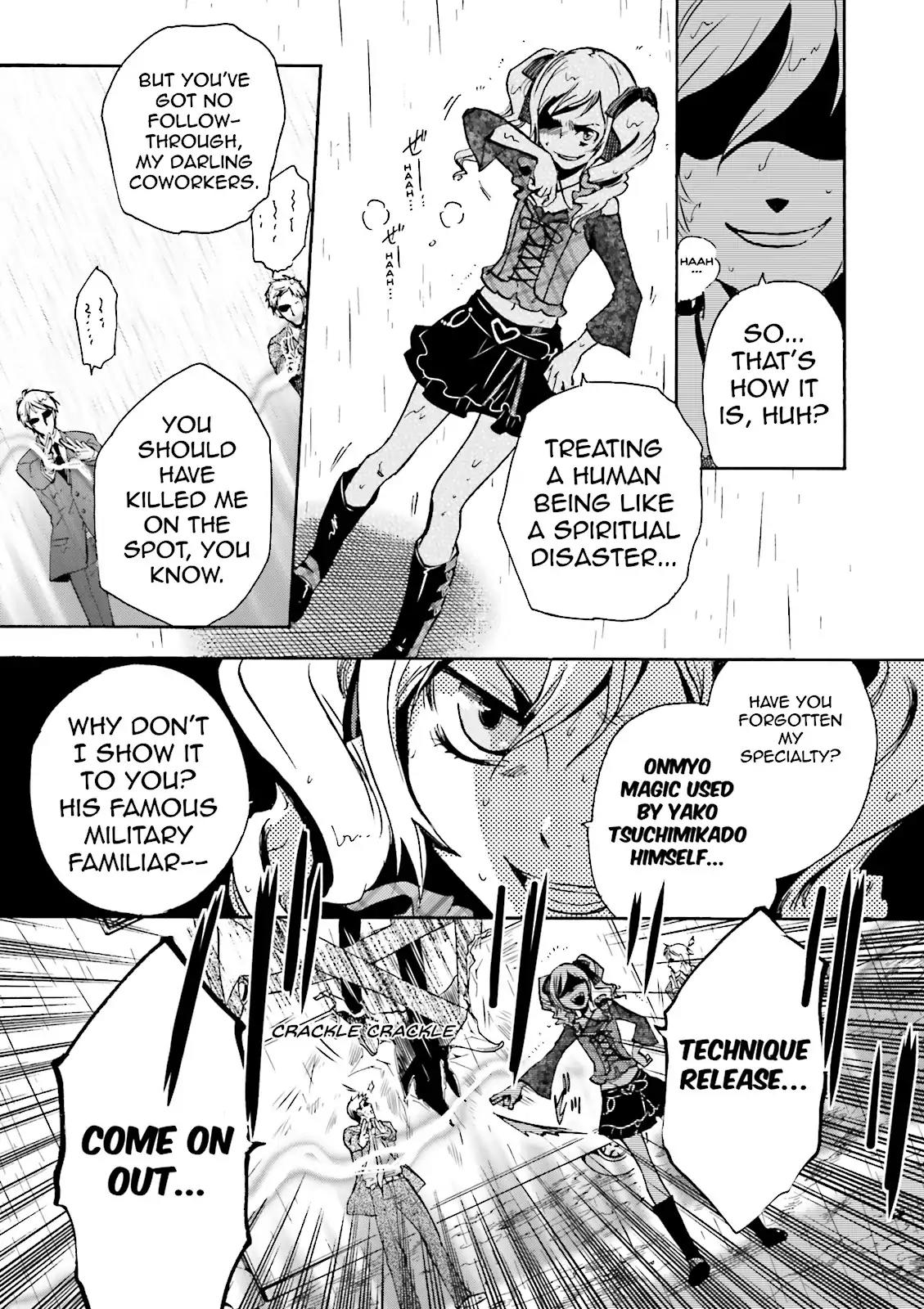 Tokyo Ravens Chapter 3 page 11 - Chapter 3: Confession