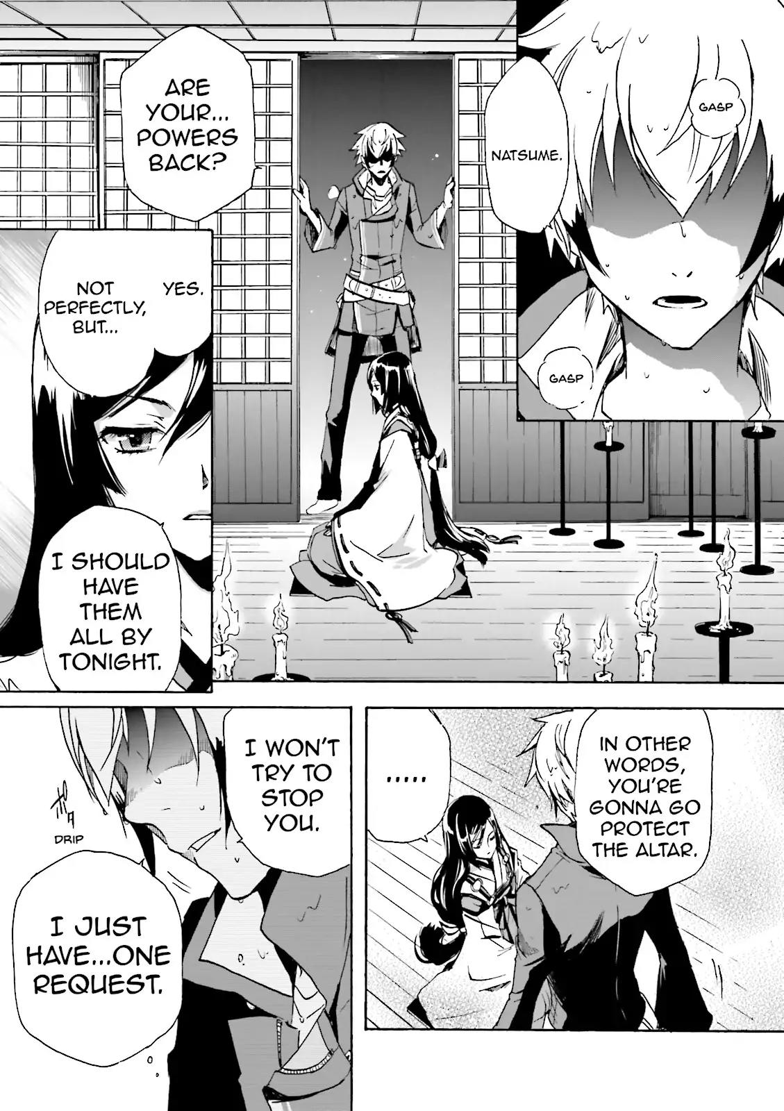 Tokyo Ravens Chapter 3 page 36 - Chapter 3: Confession