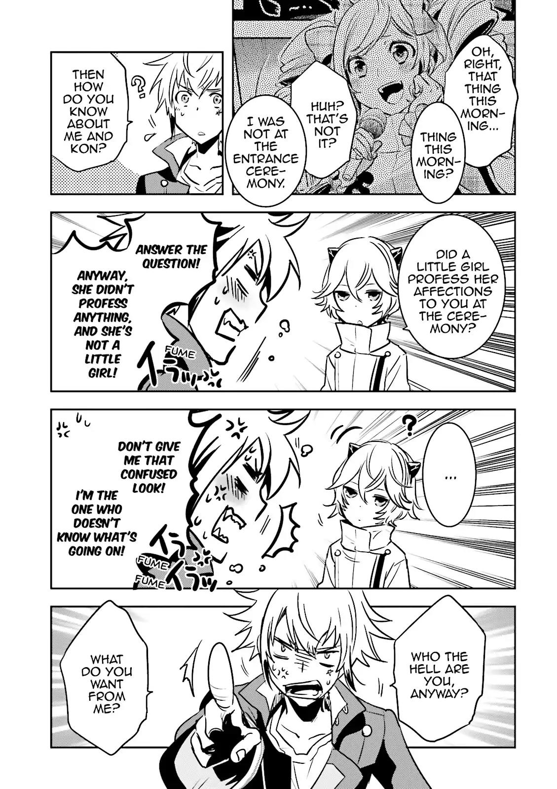 Tokyo Ravens Chapter 30 page 10 - Chapter 30: Upperclassmen