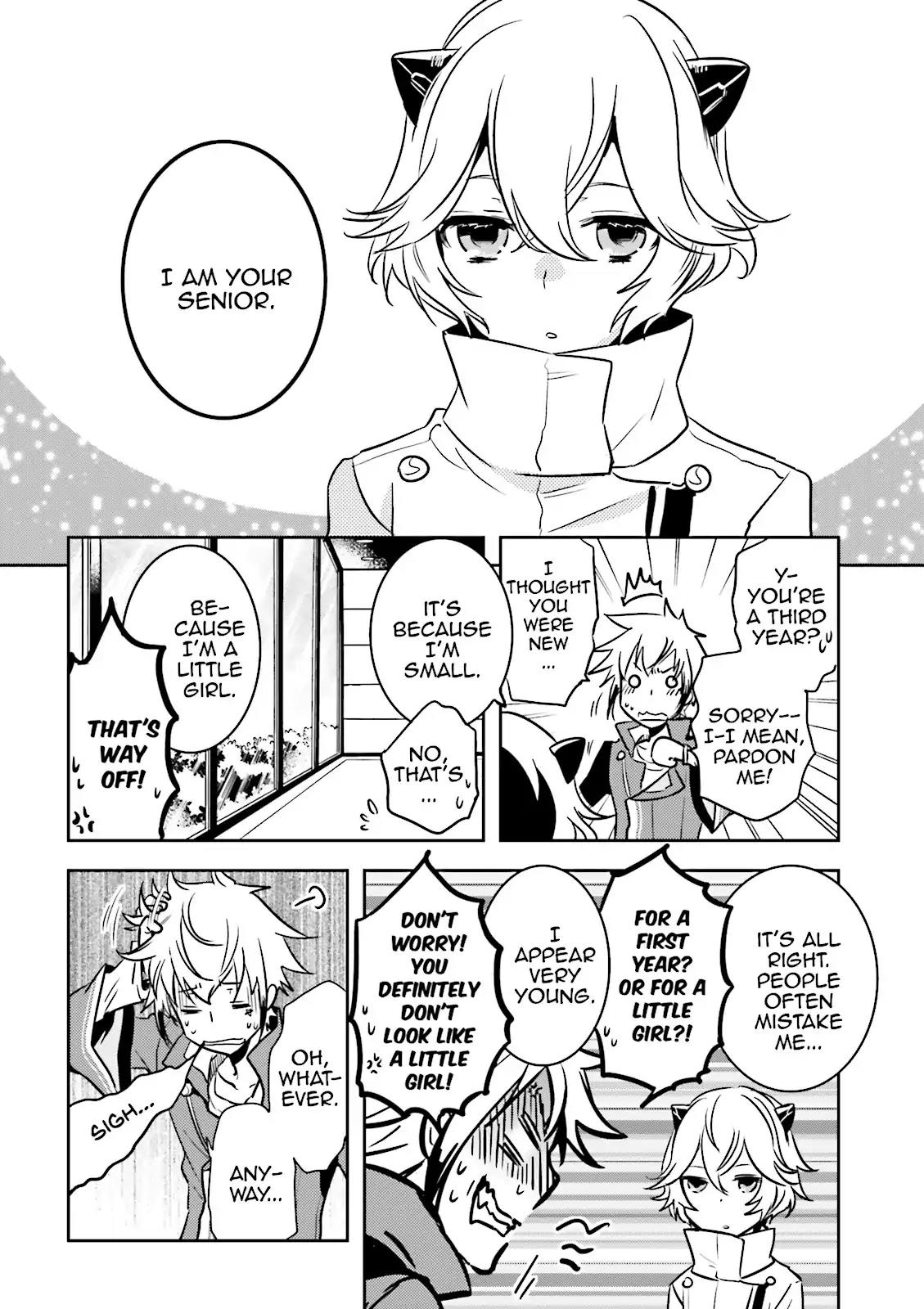 Tokyo Ravens Chapter 30 page 11 - Chapter 30: Upperclassmen